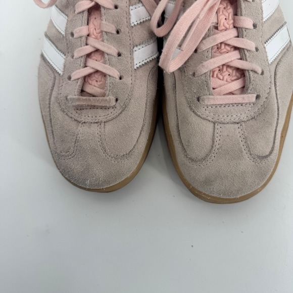 Adidas Originals Gazelle Indoor Sneakers Sandy Pink Cloud White Gum Women's 10 - Picture 7 of 11